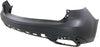 Rear Bumper Cover Primed For 2014-2016 Acura MDX Without Parking Aid Sensor Holes And Lane Keep Assist Replacement REPA760117P