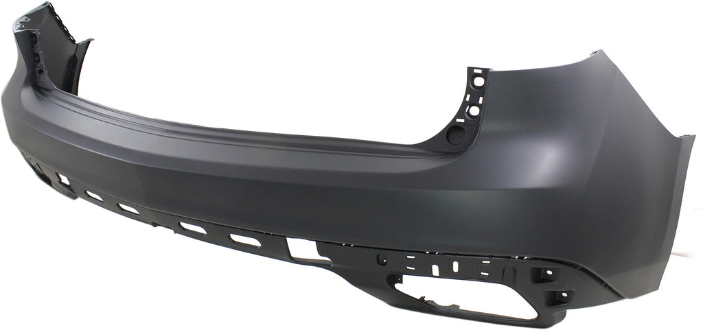 Rear Bumper Cover Primed For 2014-2016 Acura MDX Without Parking Aid Sensor Holes And Lane Keep Assist Replacement REPA760117P