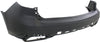 Rear Bumper Cover Primed For 2014-2016 Acura MDX Without Parking Aid Sensor Holes And Lane Keep Assist Replacement REPA760117P
