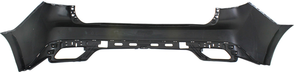 Rear Bumper Cover Primed For 2014-2016 Acura MDX Without Parking Aid Sensor Holes And Lane Keep Assist Replacement REPA760117P