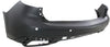 Rear Bumper Cover Primed For 2014-2016 Acura MDX With Parking Aid Sensor Holes And Lane Keep Assist Replacement REPA760118P