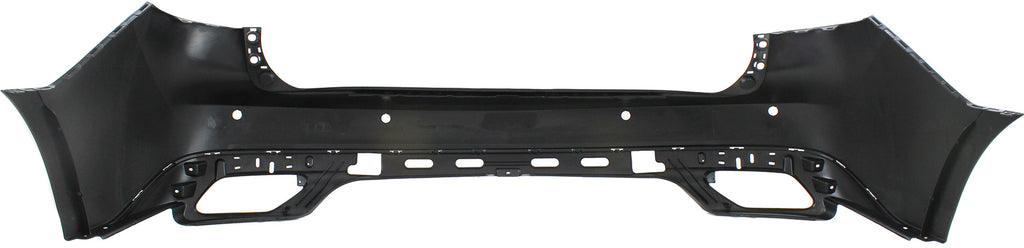 Rear Bumper Cover Primed For 2014-2016 Acura MDX With Parking Aid Sensor Holes And Lane Keep Assist Replacement REPA760118P