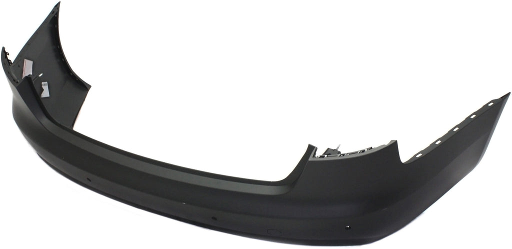 A4 13-16 REAR BUMPER COVER, Primed, w/o S-Line Pkg, w/ Parking Aid Snsr Holes, Sedan - CAPA