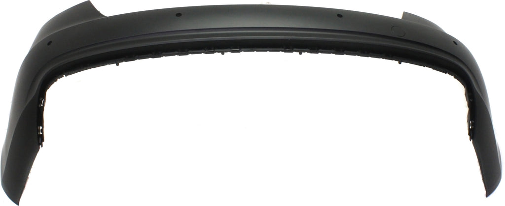 A4 13-16 REAR BUMPER COVER, Primed, w/o S-Line Pkg, w/ Parking Aid Snsr Holes, Sedan - CAPA