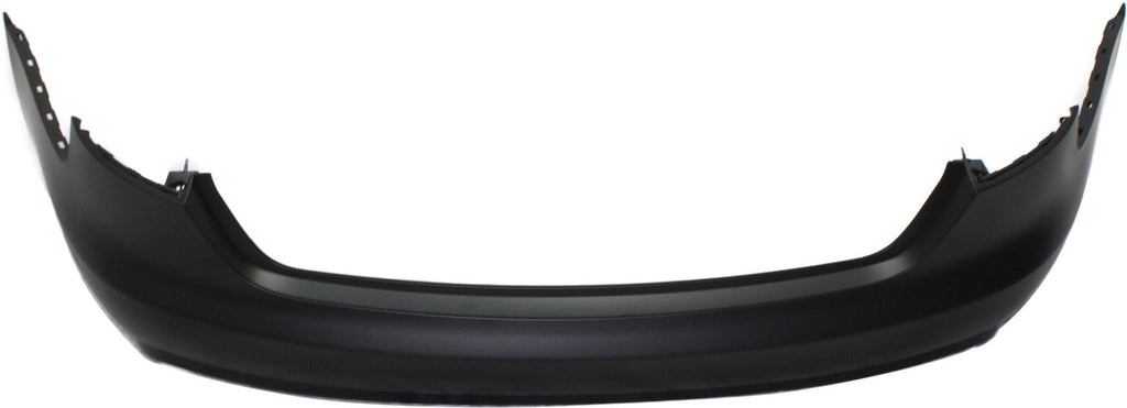 A4 13-16 REAR BUMPER COVER, Primed, w/o S-Line Pkg, w/o Parking Aid Snsr Holes, Sedan