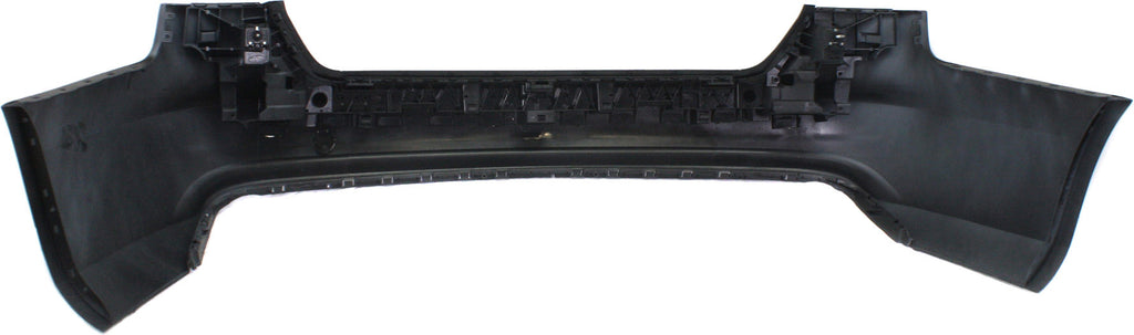 Rear Bumper Cover Primed For 2013-2016 Audi A4 Without S-Line Pkg Without Parking Aid Snsr Holes Sedan Replacement REPA760121P