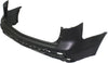 Rear Bumper Cover Primed For 2010-2013 Acura MDX With Parking Aid Sensor Holes Replacement REPA760122P