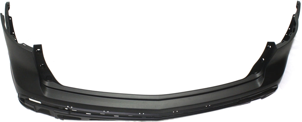 Rear Bumper Cover Primed For 2010-2013 Acura MDX With Parking Aid Sensor Holes Replacement REPA760122P