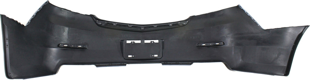 Rear Bumper Cover Primed For 2012-2014 Acura TL Without Park Assist Snsr Holes CAPA Replacement REPA760123PQ