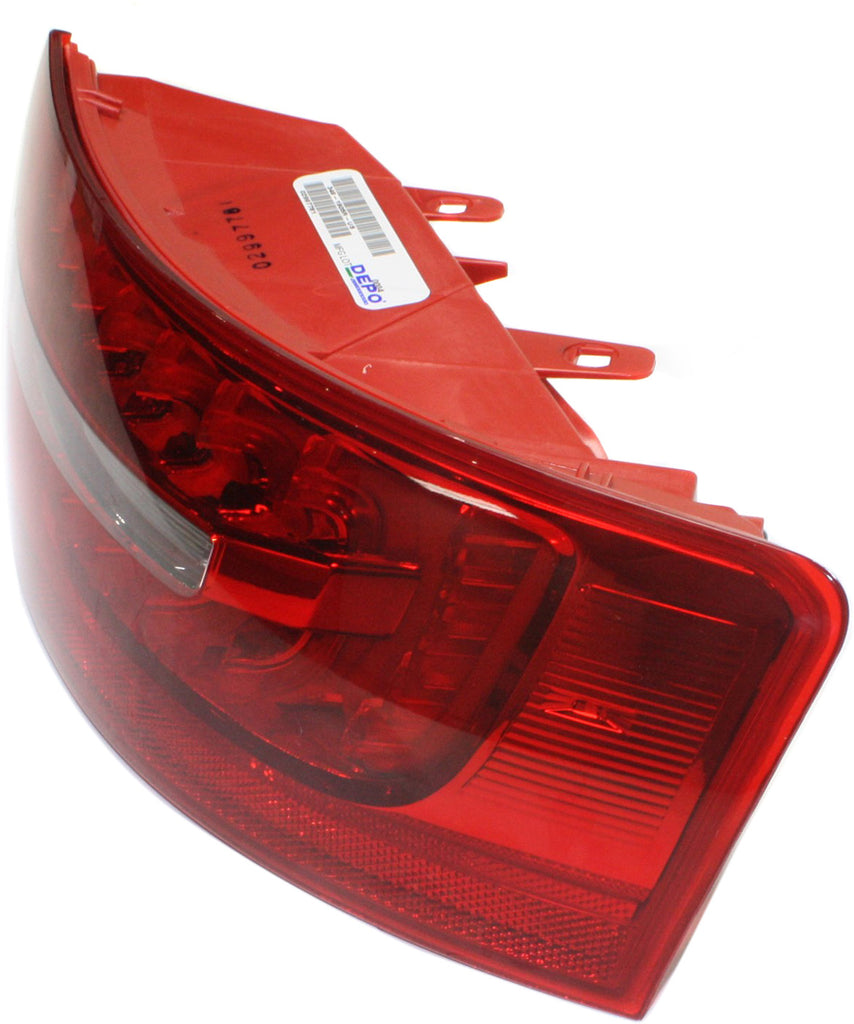 A6/S6 09-11 TAIL LAMP RH, Outer, Lens and Housing, Sedan