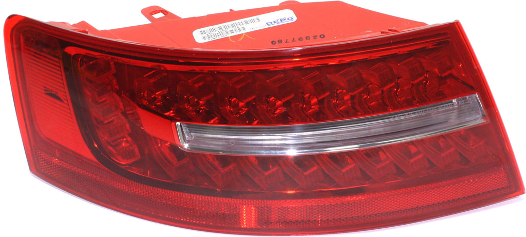 A6/S6 09-11 TAIL LAMP LH, Outer, Lens and Housing, Sedan
