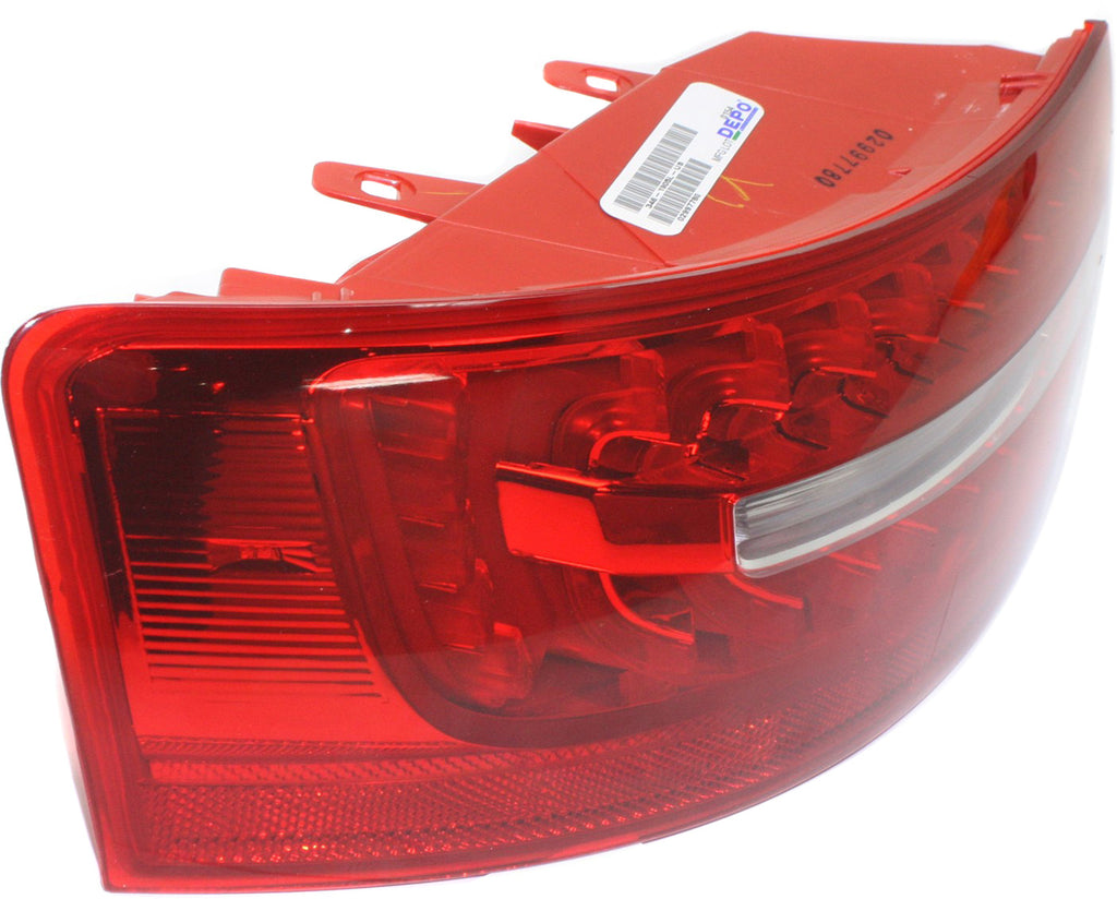 A6/S6 09-11 TAIL LAMP LH, Outer, Lens and Housing, Sedan