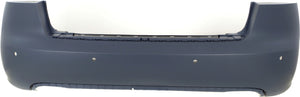 A4/S4 05-08 REAR BUMPER COVER, Primed, w/ Parking Aid Snsr Holes, Sedan