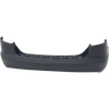 A6 09-11 REAR BUMPER COVER, Primed, w/o Parking Aid Snsr Holes, Sedan