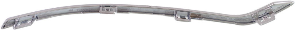TLX 15-20 REAR BUMPER MOLDING RH, Chrome Strip, (18-20, 2.4L Eng, USA Built Vehicle)