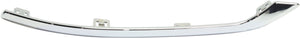 TLX 15-20 REAR BUMPER MOLDING LH, Chrome Strip, (18-20, 2.4L Eng, USA Built Vehicle)