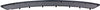 A4/S4 09-16 REAR BUMPER MOLDING, Cover Trim, Textured Black, Sedan/Wagon
