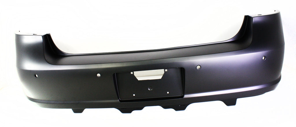 LUCERNE 08-11 REAR BUMPER COVER, Primed, w/ Rear Obj Snsr Holes, w/o Side Obj Snsr Holes, Exc. CXS Model