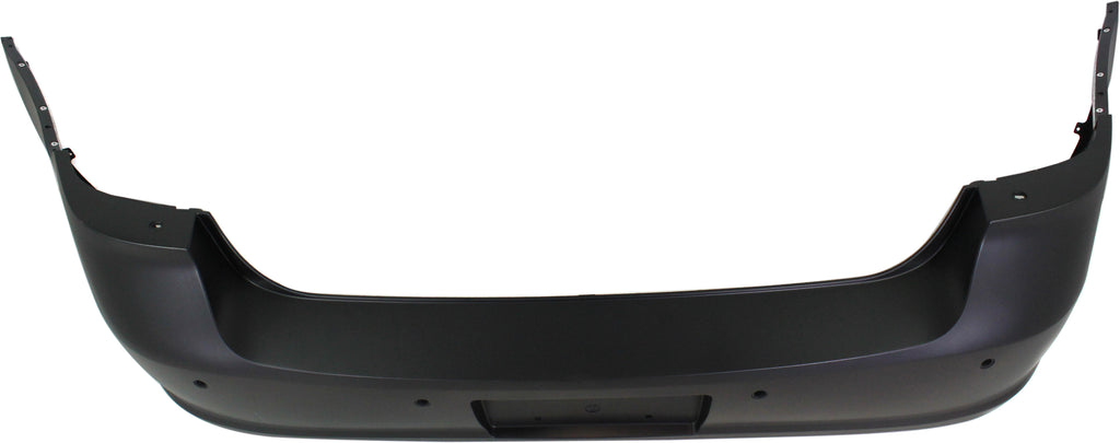 Rear Bumper Cover Primed For 2008-2011 Buick Lucerne With Rear and Side Obj Snsr Holes - CAPA Replacement REPB010329PQ