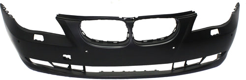 5-SERIES 08-10 FRONT BUMPER COVER, Primed, w/o M Pkg, w/ Park Dist Ctrl Snsr Holes, Sdn/Wgn - CAPA
