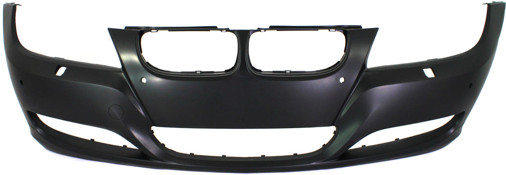 3-SERIES 09-12 FRONT BUMPER COVER, Primed, w/ HLW and PDC Snsr Holes, Sedan/Wagon