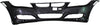Front Bumper Cover Primed For 2009-2012 BMW 3-Series Without HLW Holes CAPA Replacement REPB010345PQ