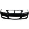 PARTS OASIS New Aftermarket BM1000211 Front Bumper Cover Primed Replacement For BMW 3-Series 2009 2010 2011 2012 With HLW Holes and Tow Hook Cvr Without PDC Snsr Holes Sedan | Wagon Replaces OE 51117226711