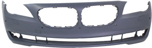 7-SERIES 09-12 FRONT BUMPER COVER, Primed, w/o M Pkg, w/ PDC Snsr Holes, w/ Side View Cam