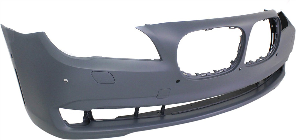 7-SERIES 09-12 FRONT BUMPER COVER, Primed, w/o M Pkg, w/ PDC Snsr Holes, w/ Side View Cam