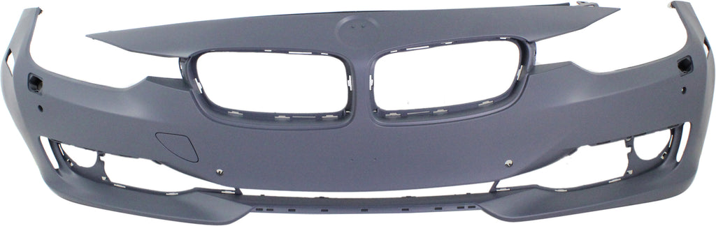 3-SERIES 12-15 FRONT BUMPER COVER, Prmd, w/o M Sport Line, w/ HLW/PDC Holes, w/o IPAS/Cam, Modern/Luxury/Sport Line Mdls, Sdn/Wgn