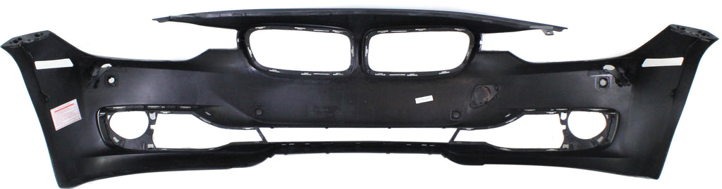 PARTS OASIS New Aftermarket BM1000270 Front Bumper Cover Replacement For BMW 3-Series 2012 2013 2014 2015 Primed Without M Sport Line With HLW | PDC Holes Without IPAS | Cam Modern | Luxury | Sport Line Models Sedan | Wagon Replaces OE 51117293092