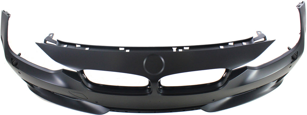PARTS OASIS New Aftermarket BM1000267C Front Bumper Cover Primed - CAPA Replacement For BMW 3-Series 2012 2013 2014 2015 Without M Sport Line With HLW | PDC Holes | IPAS | Cam Modern | Luxury | Sport Line Models Sedan | Wagon Replaces OE 51117293090