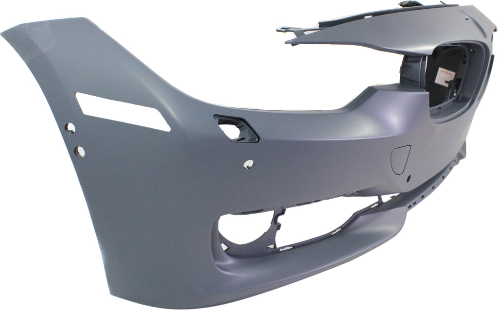 PARTS OASIS New Aftermarket BM1000267 Front Bumper Cover Primed Replacement For BMW 3-Series 2012 2013 2014 2015 Without M Sport Line With HLW | PDC Holes | IPAS | Cam Modern | Luxury | Sport Line Models Sedan | Wagon Replaces OE 51117293090