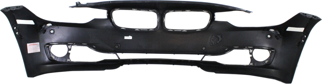 PARTS OASIS New Aftermarket BM1000267 Front Bumper Cover Primed Replacement For BMW 3-Series 2012 2013 2014 2015 Without M Sport Line With HLW | PDC Holes | IPAS | Cam Modern | Luxury | Sport Line Models Sedan | Wagon Replaces OE 51117293090