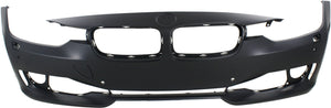 3-SERIES 12-15 FRONT BUMPER COVER, Prmd, w/o M Sport Line, STD Type, w/ HLW/PDC Holes/IPAS, w/o Cam, Sdn/Wgn - CAPA