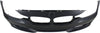PARTS OASIS New Aftermarket BM1000258C Front Bumper Cover Primed - CAPA Replacement For BMW 3-Series 2012 2013 2014 2015 Without M Sport Line STD Type With HLW/PDC Holes | IPAS Without Cam Sedan | Wagon Replaces OE 51117293017