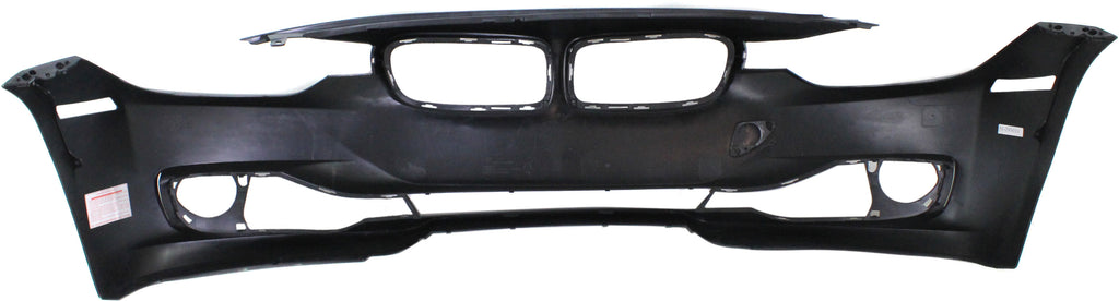 Front Bumper Cover Primed For 2012-2015 BMW 3-Series Without  M Sport Line STD Type Without HLW/PDC Holes/IPAS/Cam  Sdn/Wgn Replacement REPB010374P