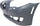 5-SERIES 11-13 FRONT BUMPER COVER, Primed, (Exc. GT Model), w/o M Pkg, w/o Park Distance Control Sensor Holes - CAPA