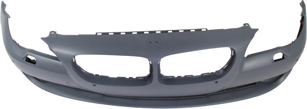 5-SERIES 11-13 FRONT BUMPER COVER, Primed, w/o M Pkg, w/ Park Distance Control Sensor Holes, w/o Side View Cam, Sdn - CAPA