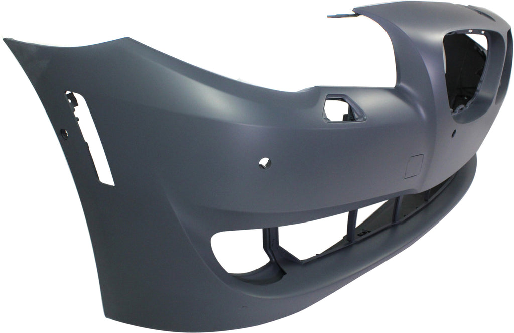 5-SERIES 11-13 FRONT BUMPER COVER, Primed, w/o M Pkg, w/ Park Distance Control Sensor Holes, w/ Side View Cam, Sdn - CAPA