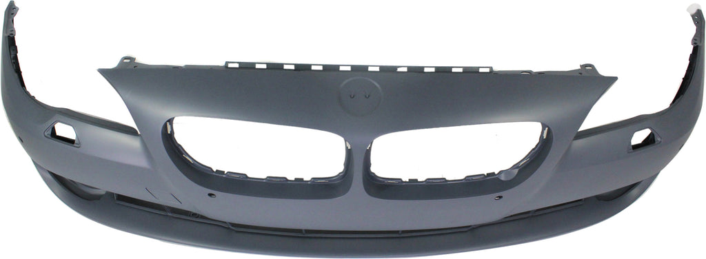 5-SERIES 11-13 FRONT BUMPER COVER, Primed, w/o M Pkg, w/ Park Distance Control Sensor Holes, w/ Side View Cam, Sdn - CAPA