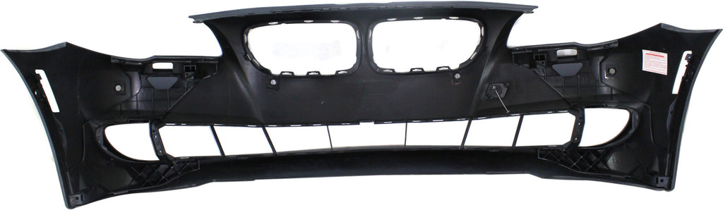 5-SERIES 11-13 FRONT BUMPER COVER, Primed, w/o M Pkg, w/ Park Distance Control Sensor Holes, w/ Side View Cam, Sdn - CAPA