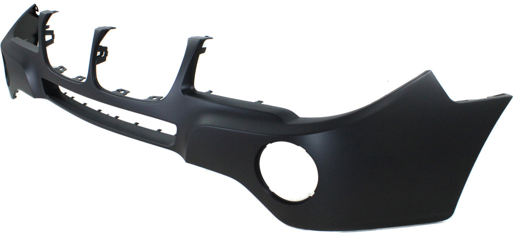 X3 07-10 FRONT BUMPER COVER, Upper, Primed, w/o M Package, w/o Headlight Washer Holes