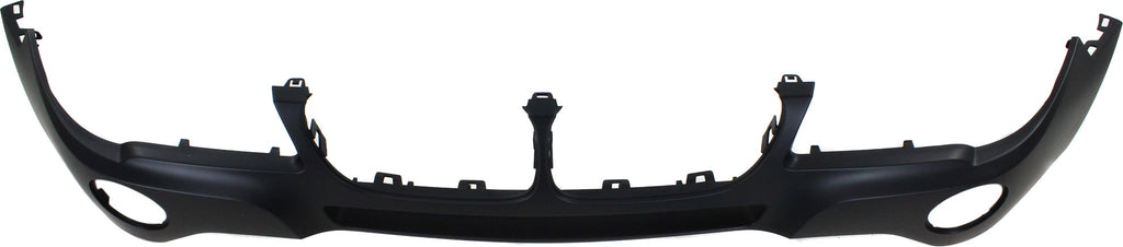 X3 07-10 FRONT BUMPER COVER, Upper, Primed, w/o M Package, w/o Headlight Washer Holes