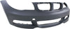 Front Bumper Cover Primed For 2008-2013 BMW 1-Series With M Package Without Headlight Washer Holes Replacement REPB010389P