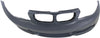 Front Bumper Cover Primed For 2008-2013 BMW 1-Series With M Package Without Headlight Washer Holes Replacement REPB010389P