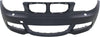 1-SERIES 08-13 FRONT BUMPER COVER, Primed, w/ M Pkg, w/ Headlight Washer Holes