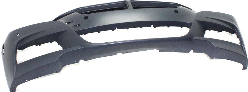 PARTS OASIS New Aftermarket BM1000292 Front Bumper Cover Primed  Replacement For BMW 3-Series 2013 2014 2015 2016 2017 2018 2019 With M Sport Line Without HLW Holes | Cam With PDC Sensor Holes | IPAS (2013 - 2018 Sedan) | Wagon Replaces OE 51118067953
