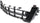 REGAL 11-13 FRONT BUMPER GRILLE, Lower Insert, Textured Black, Base/CXL Models
