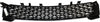 REGAL 12-17 FRONT BUMPER GRILLE, Lower, Insert, Black, GS Model